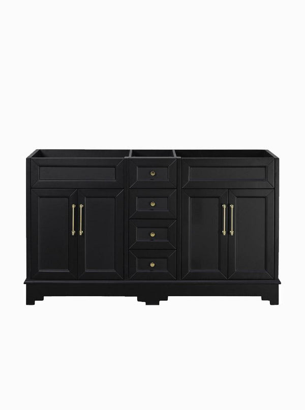 Chantel 1500 Double Black Cabinet