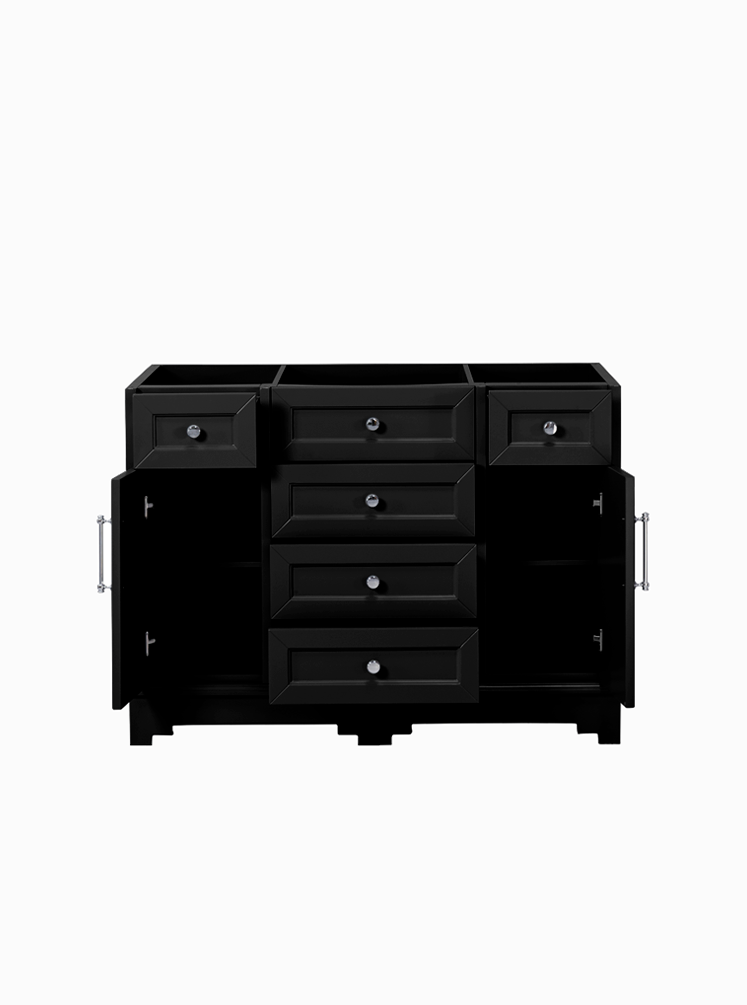 Chantel 1200 Black Cabinet