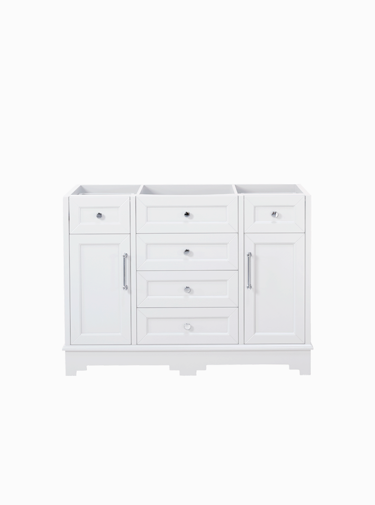 Chantel 1200 White Cabinet