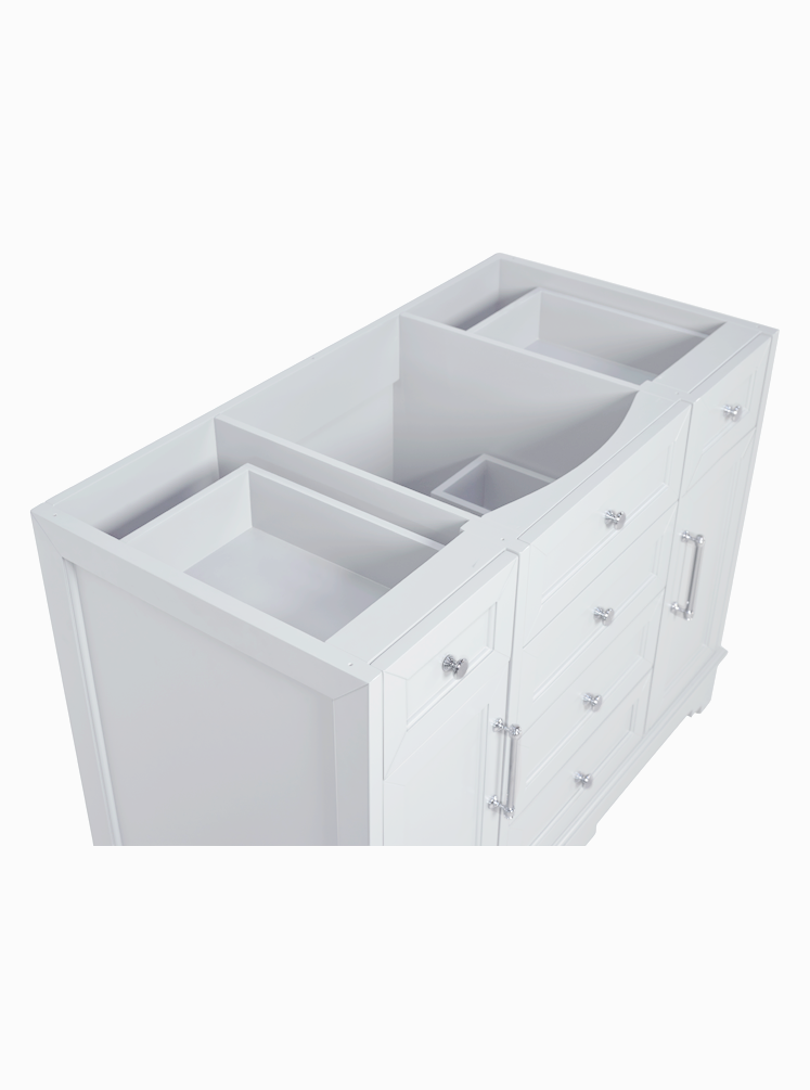 Chantel 1200 White Cabinet