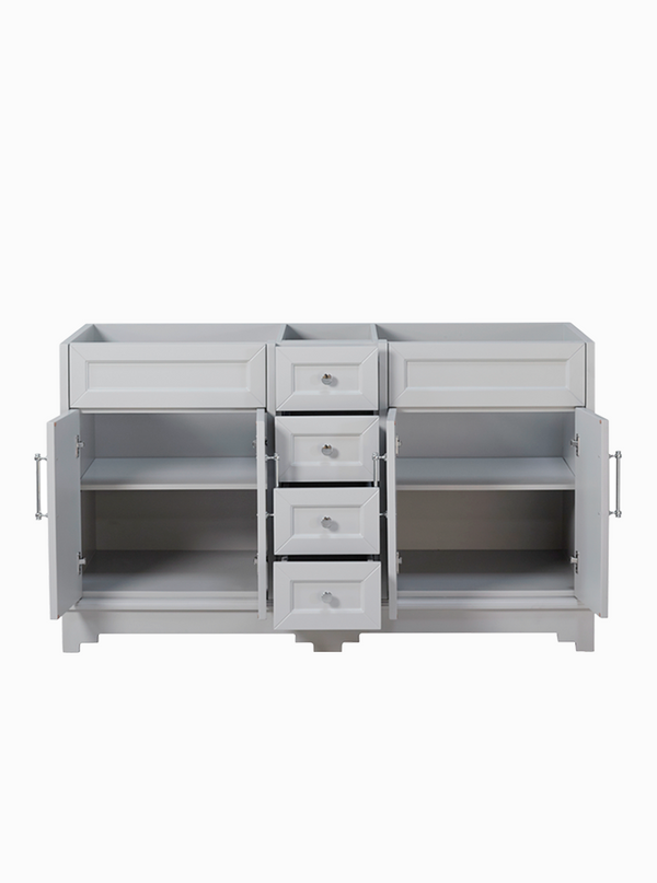 Chantel 1500 Double Hampton Grey Cabinet