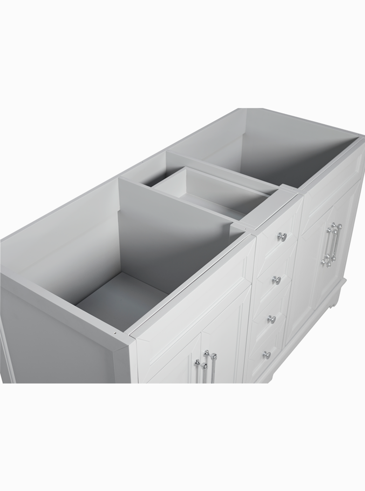 Chantel 1500 Double Hampton Grey Cabinet