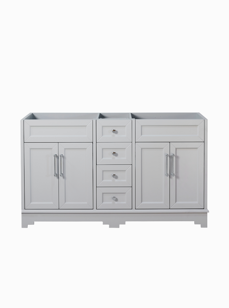 Chantel 1500 Double Hampton Grey Cabinet