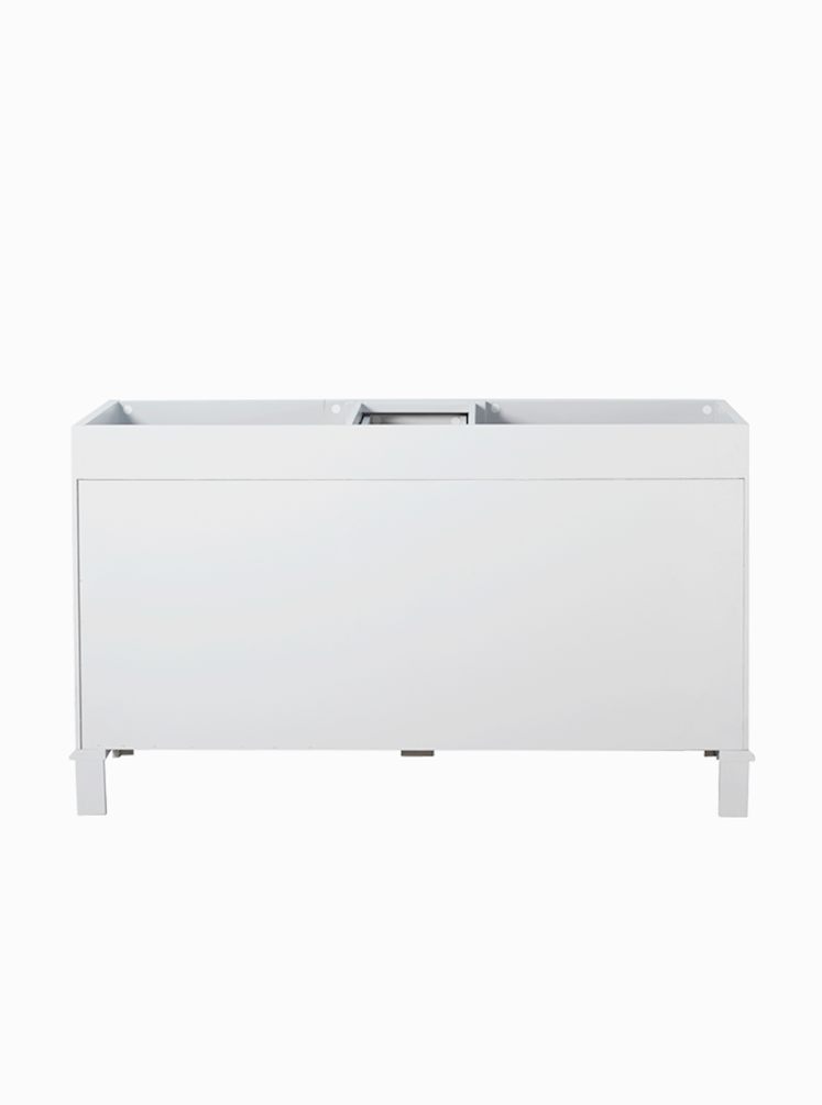 Chantel 1500 Double White Cabinet