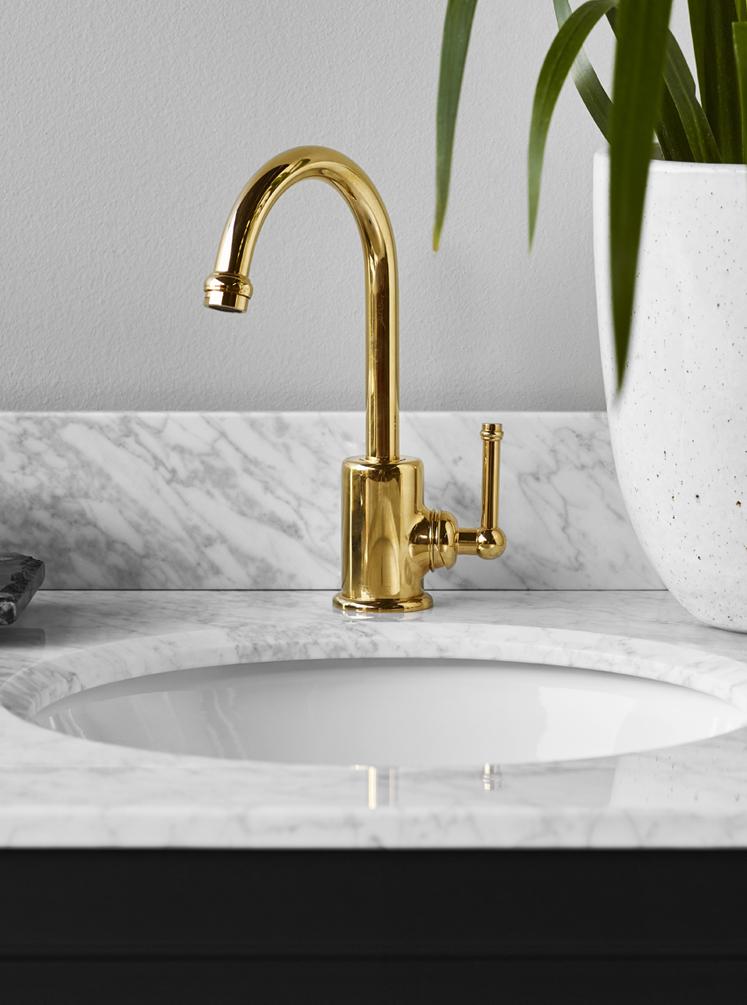 Federation Basin Mixer Gold