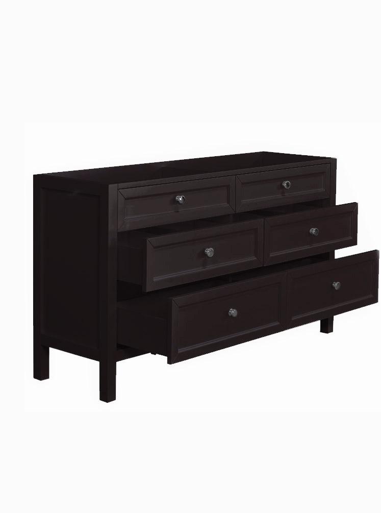 Hayley 1500 Double Black Cabinet