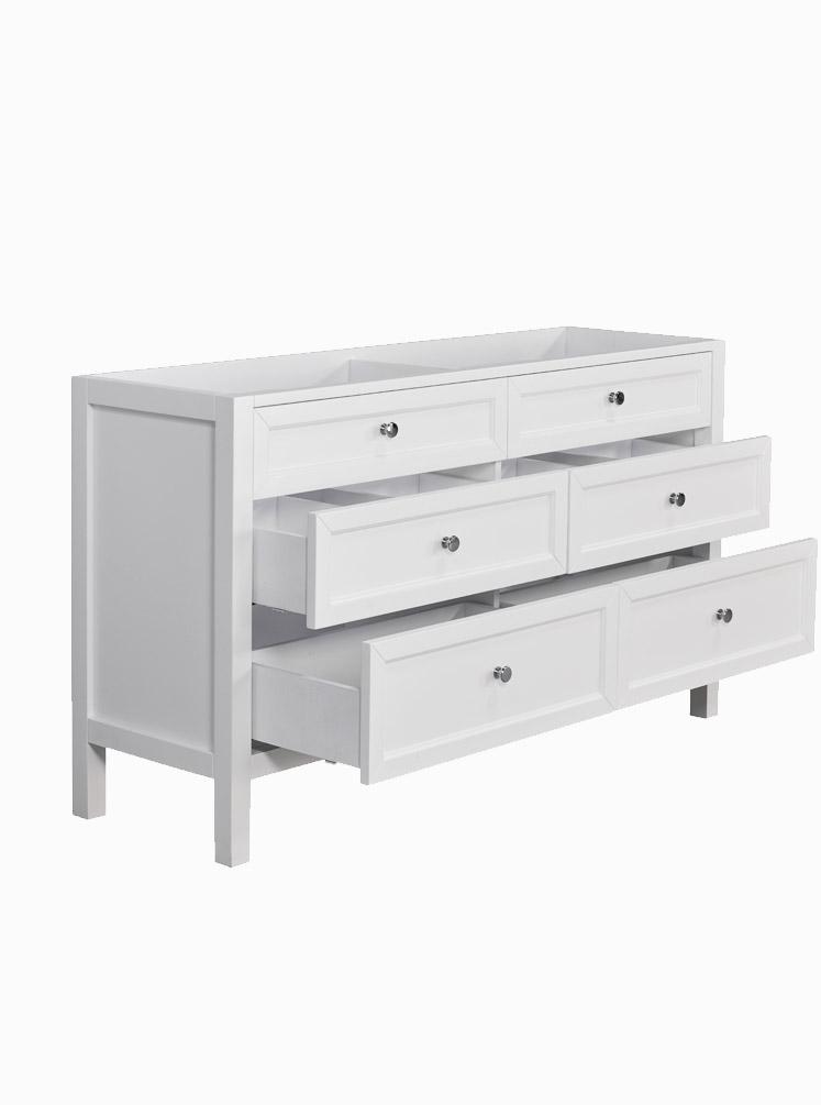 Hayley 1500 Double White Cabinet