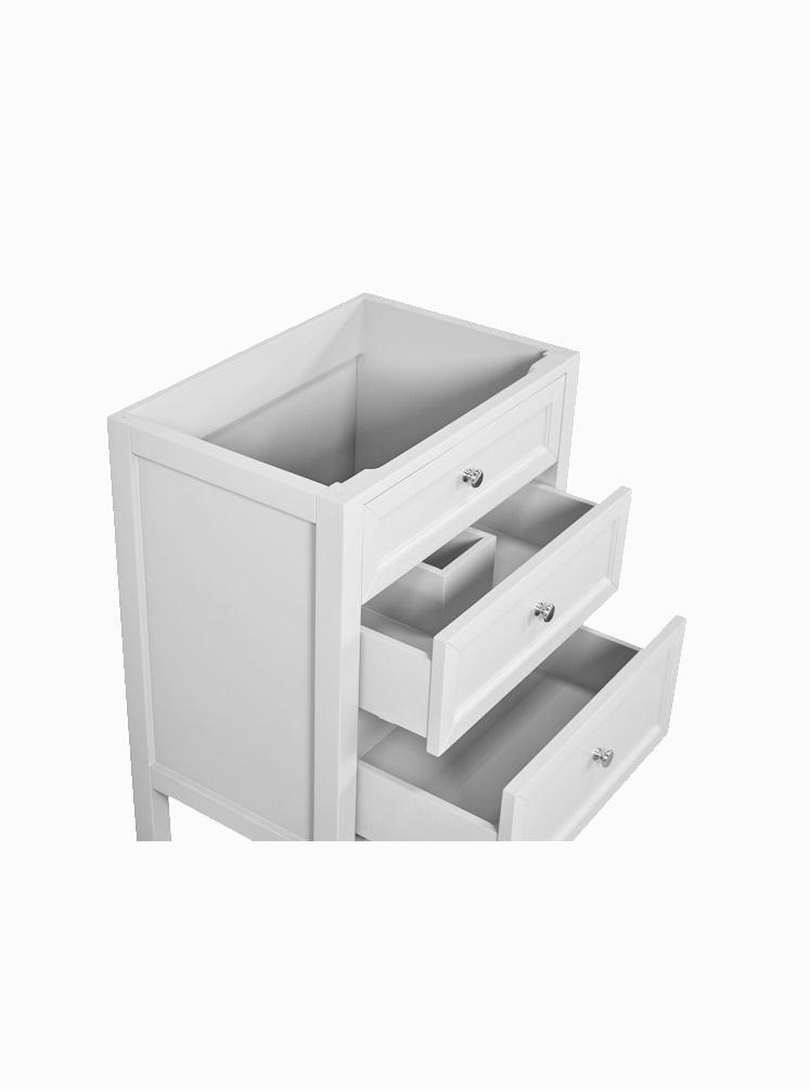 Hayley 700 White Cabinet