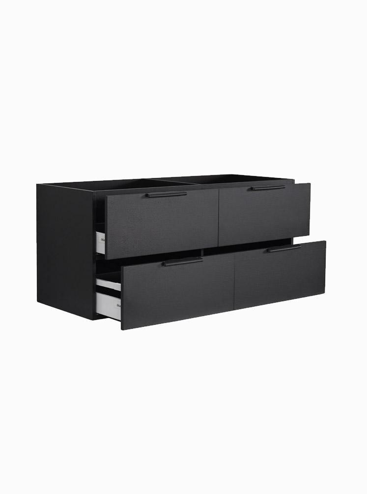 Huxley 1220 Double Black Cabinet