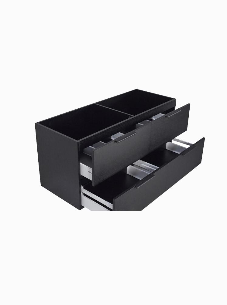 Huxley 1220 Double Black Cabinet