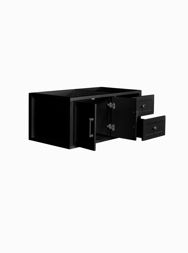 Lauren 1200 Black Cabinet