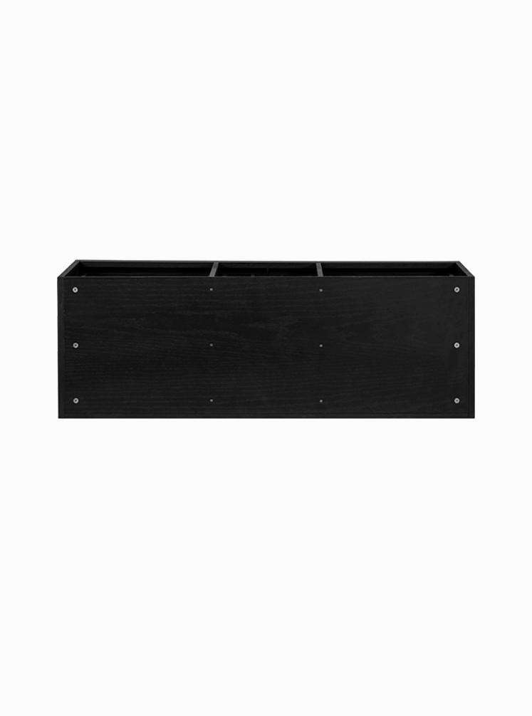 Mac 1200 Japan Black Wall Hung Cabinet