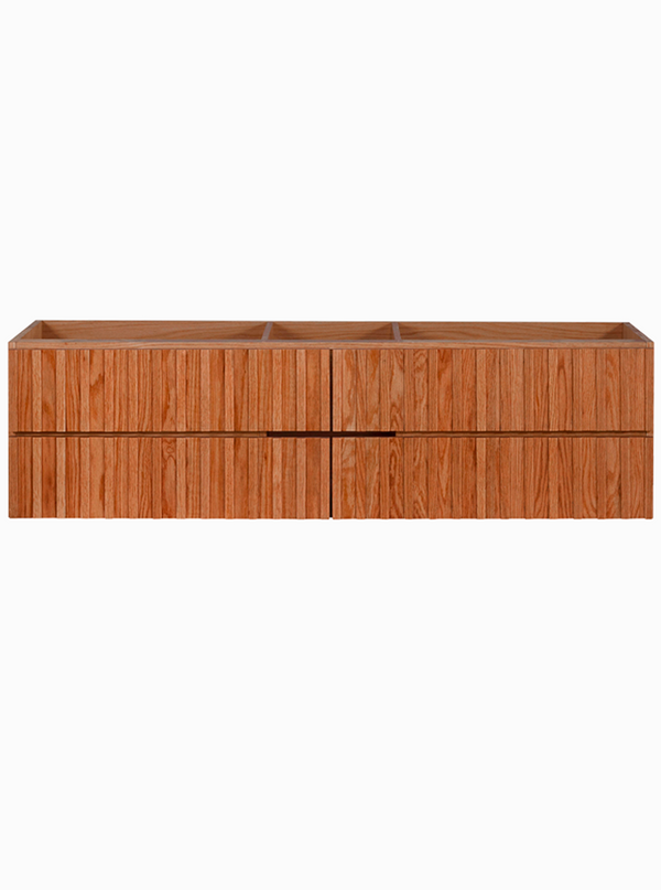 Mac 1500 Single Natural Wall Hung Cabinet