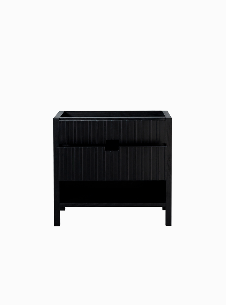 Mac 900 Japan Black Freestanding Cabinet