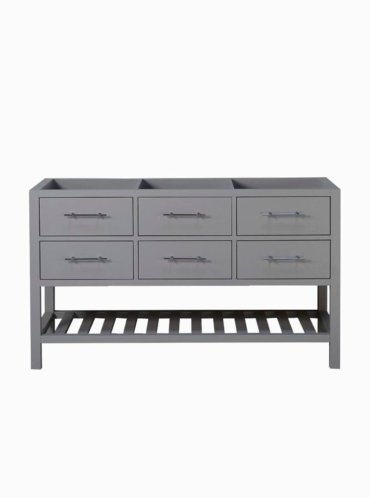 Montauk 1500 Double Grey Garden Cabinet