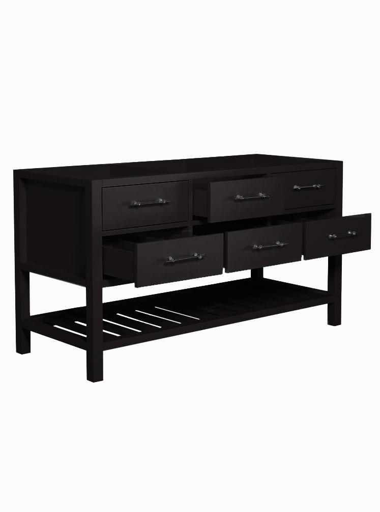 Montauk 1500 Double Black Cabinet