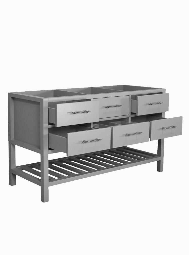 Montauk 1500 Single Hampton Grey Cabinet