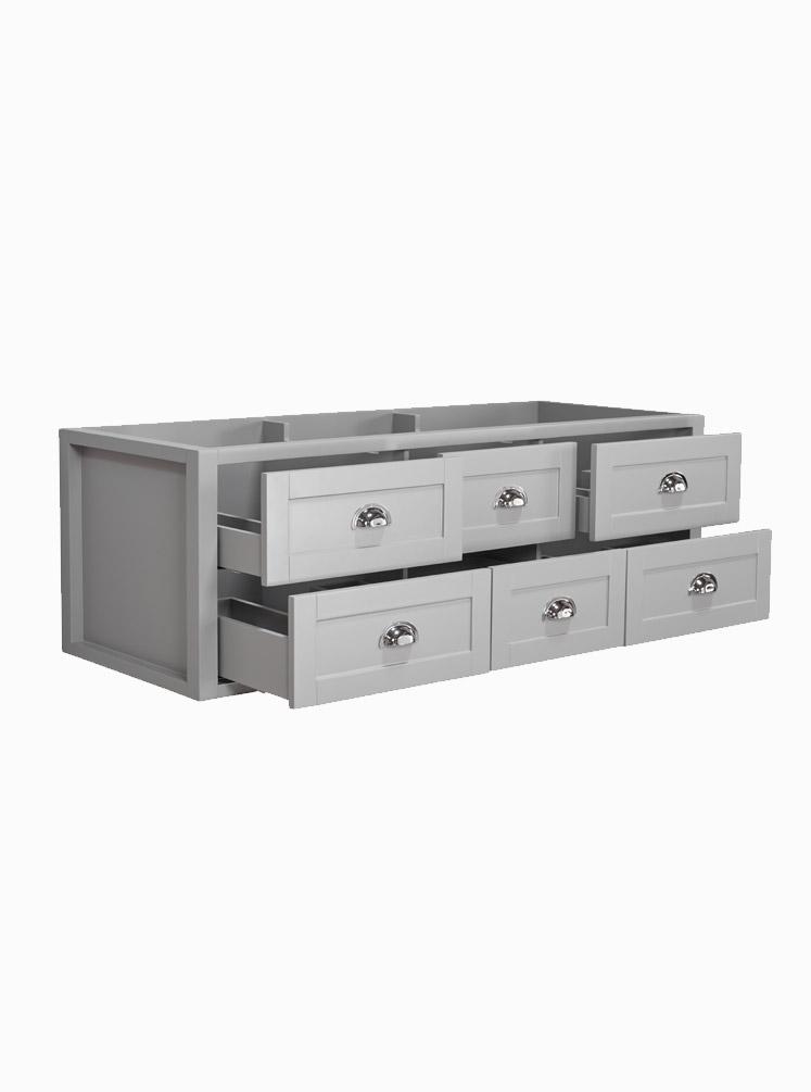 North Haven 1500 Double Hampton Grey Cabinet