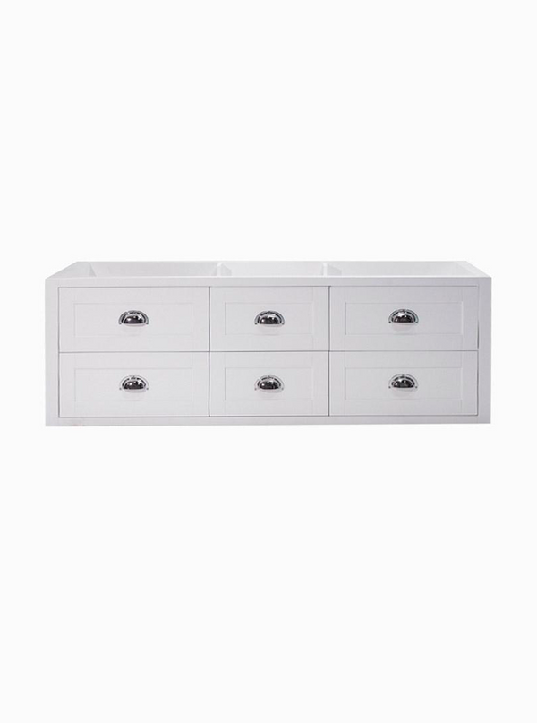 North Haven 1500 Double White Cabinet