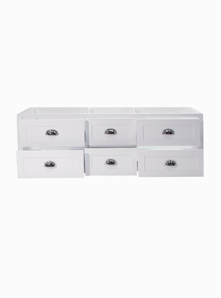 North Haven 1500 Double White Cabinet