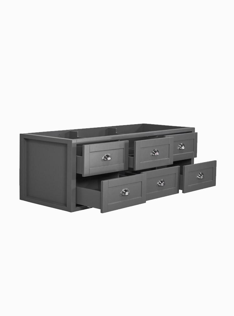 North Haven 1500 Single Grey Garden Cabinet