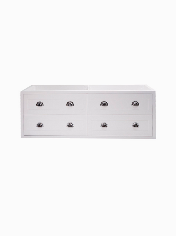 North Haven 1800 Double White Cabinet