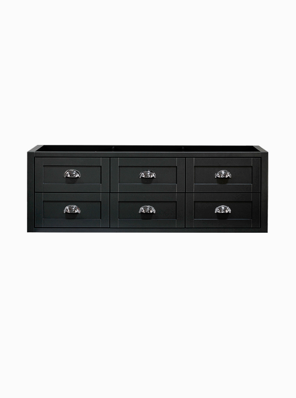 North Haven 1500 Single Black Cabinet