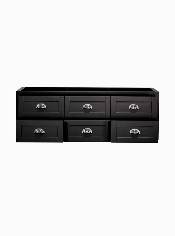 North Haven 1500 Single Black Cabinet