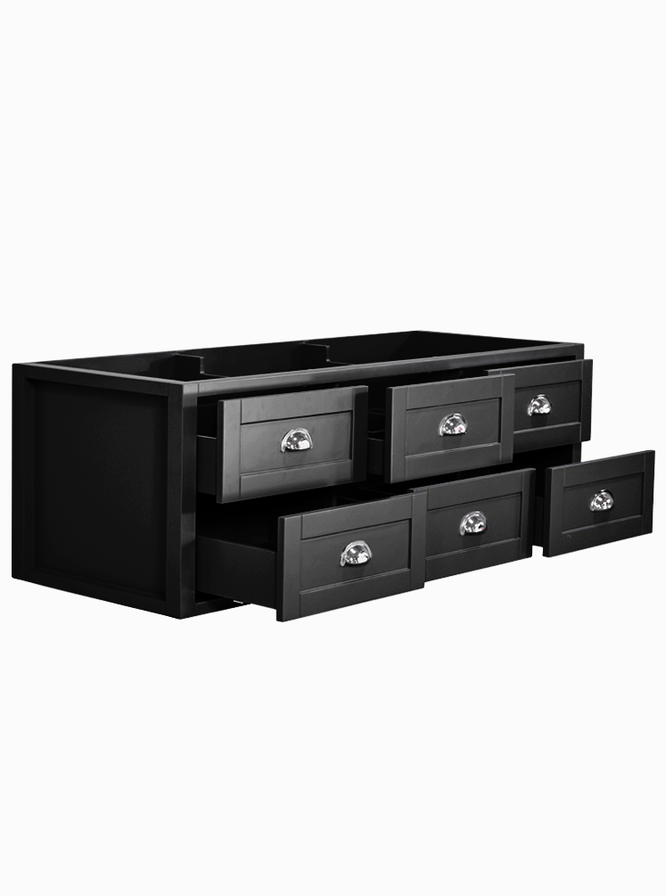 North Haven 1500 Single Black Cabinet