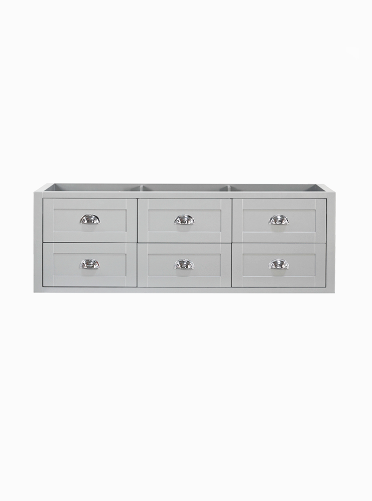 North Haven 1500 Single Hampton Grey Cabinet