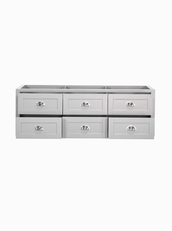 North Haven 1500 Single Hampton Grey Cabinet