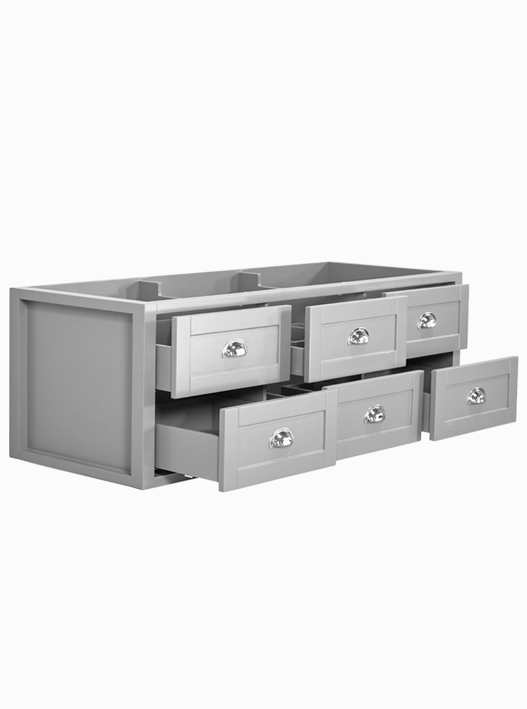 North Haven 1500 Single Hampton Grey Cabinet