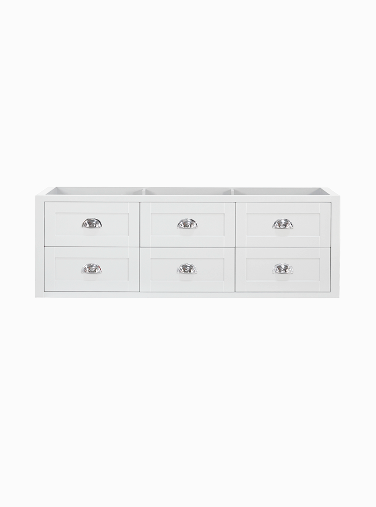 North Haven 1500 Single White Cabinet