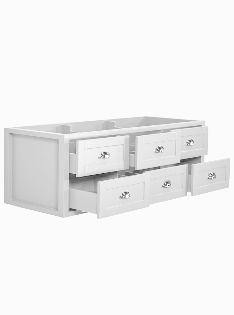 North Haven 1500 Single White Cabinet